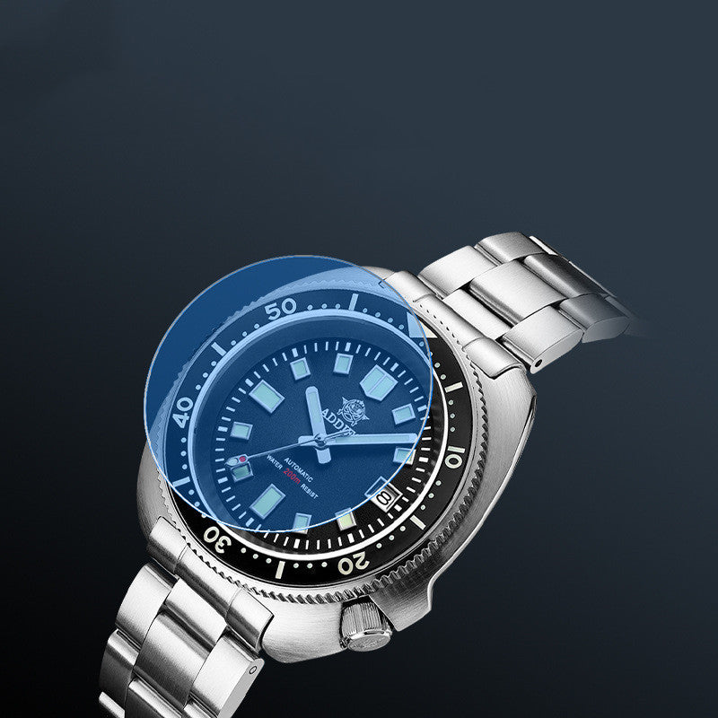 Diving Men's Luminous Sapphire Steel Mechanical Watch