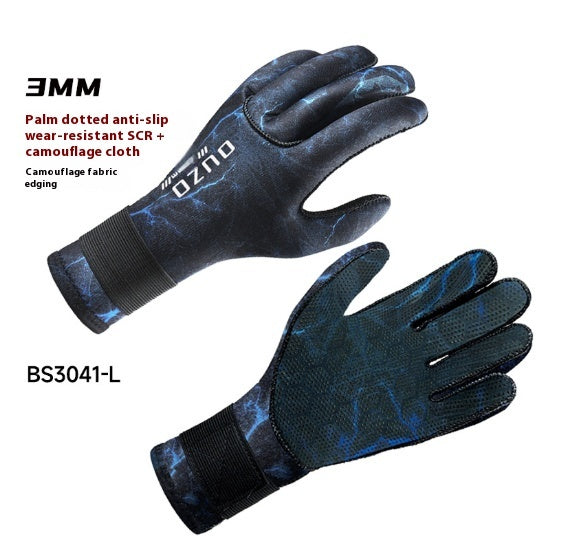 Non-slip Fishing Snorkeling Gloves