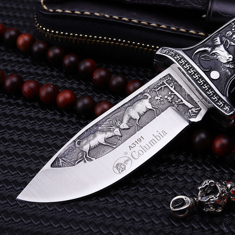 Outdoor Folding Field Survival Knife