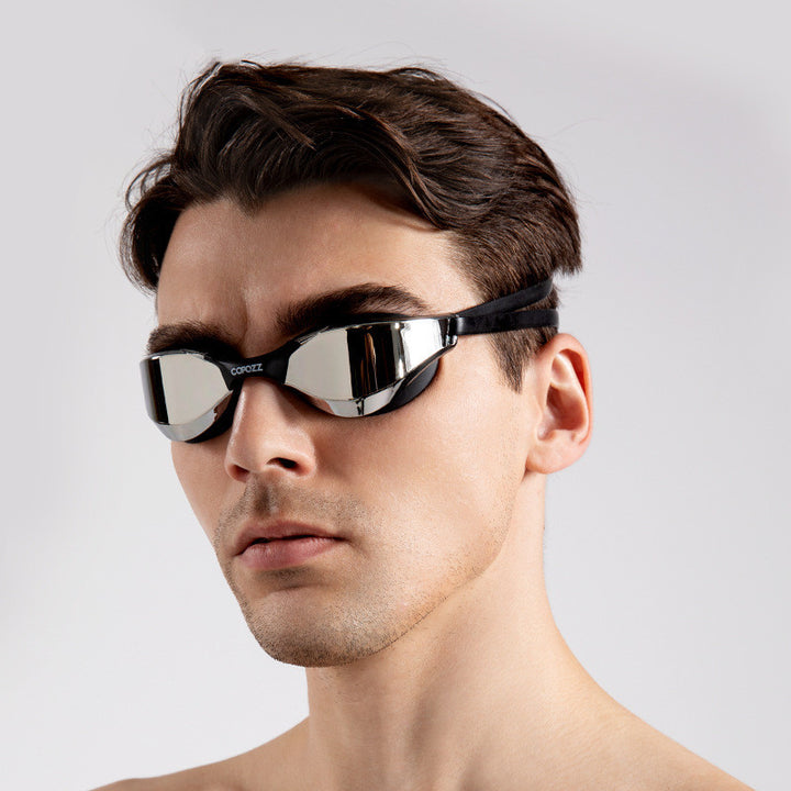 Anti-Fog Plating Swimming Goggles