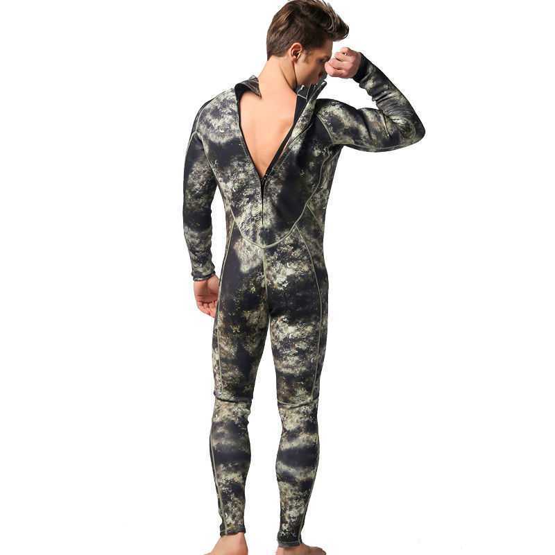 One-piece Camouflage Wetsuit