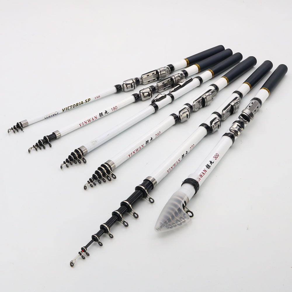 Hard Carbon Fiber Telescopic Fishing Rod