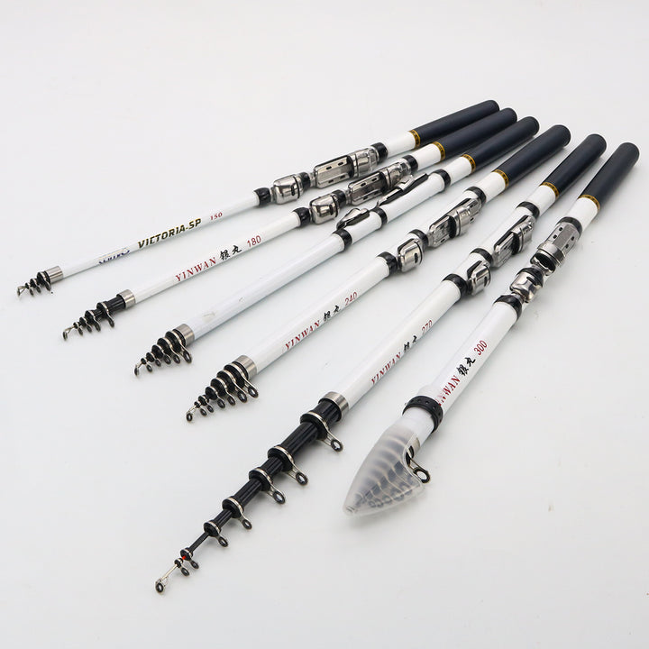 Hard Carbon Fiber Telescopic Fishing Rod