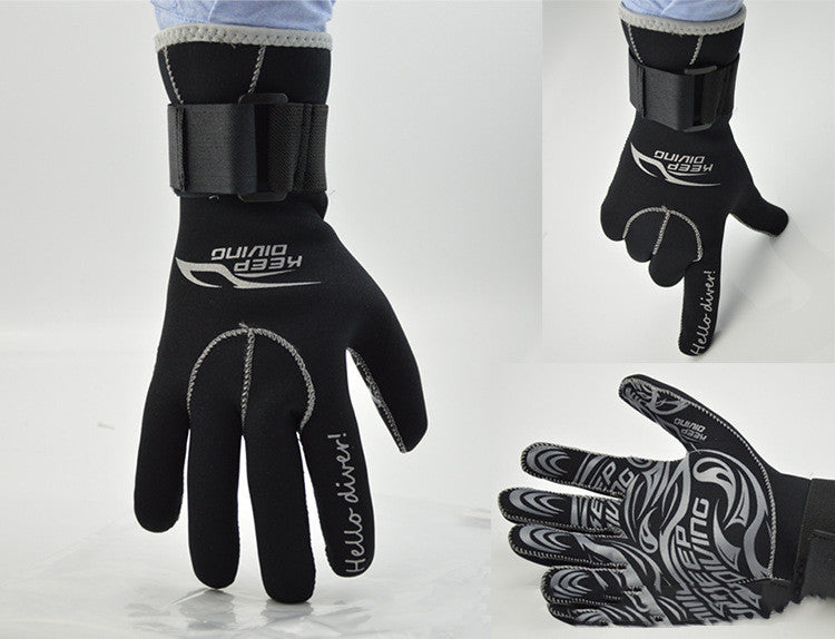 3MM Snorkeling Equipment Deep Lung Gloves